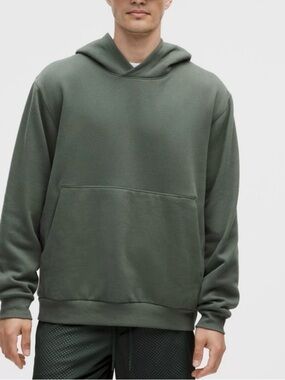 Lululemon Athletica Sage Green Steady State Pullover Hoodie Large Jacket